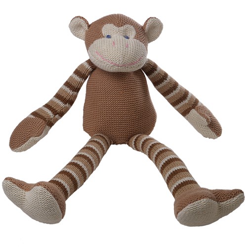 Chinese plush toy of knitted monkey