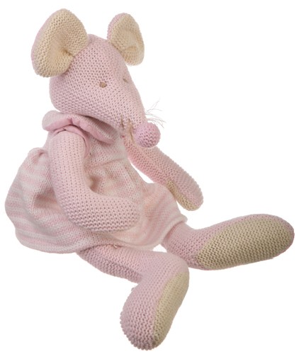 Chninese plush toy of pink mouse