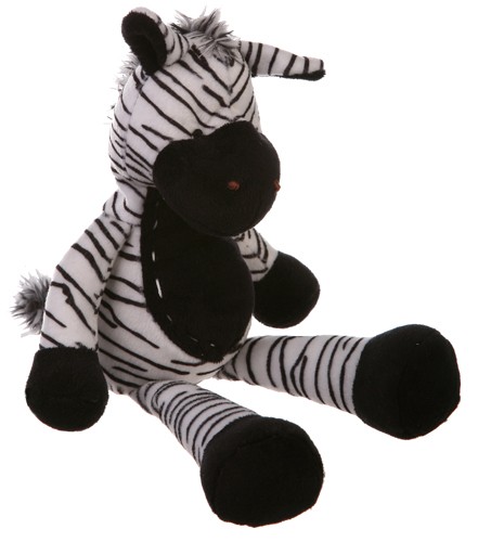 Chinese plush toy of grey zebra